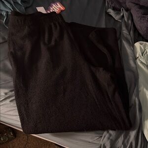 YITTY Black Fleece Pants